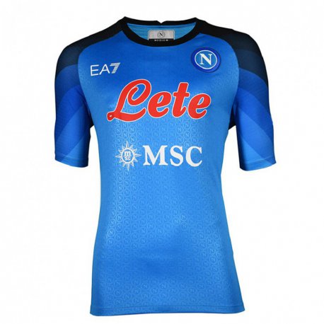 Kandiny Hombre Camiseta Paolo De Simone #0 Azul Oscuro Gris 1ª Equipación 2022/23 La Camisa Chile