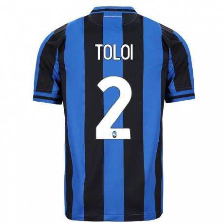 Kandiny Hombre Camiseta Rafael Toloi #2 Azul Negro 1ª Equipación 2022/23 La Camisa Chile