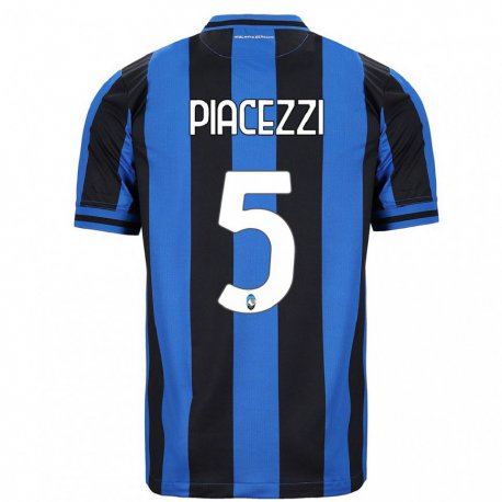 Kandiny Hombre Camiseta Eleonora Piacezzi #5 Azul Negro 1ª Equipación 2022/23 La Camisa Chile