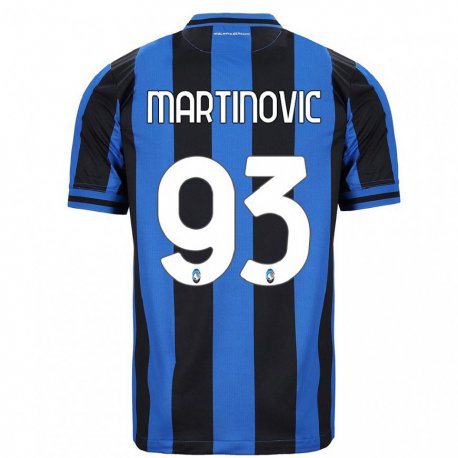 Kandiny Hombre Camiseta Melania Martinovic #93 Azul Negro 1ª Equipación 2022/23 La Camisa Chile