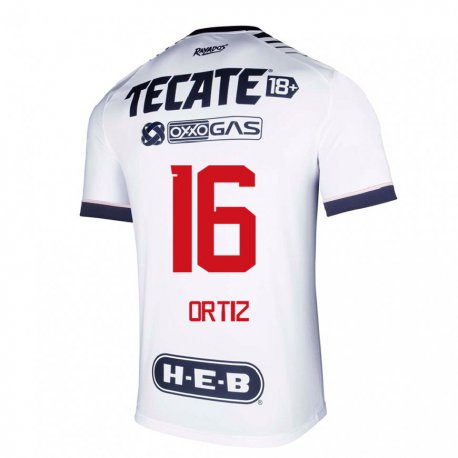 Kandiny Hombre Camiseta Celso Ortiz #16 Espacio En Blanco 1ª Equipación 2022/23 La Camisa Chile
