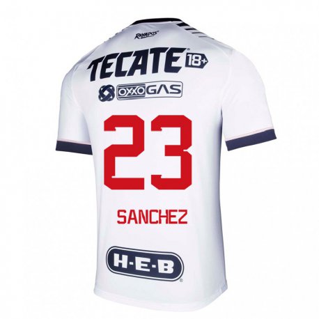 Kandiny Hombre Camiseta Gustavo Sanchez #23 Espacio En Blanco 1ª Equipación 2022/23 La Camisa Chile