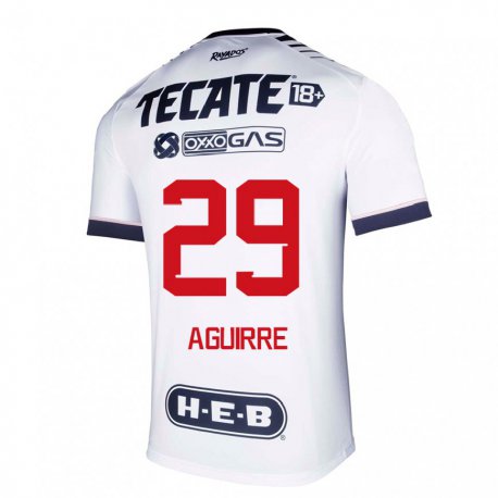 Kandiny Hombre Camiseta Rodrigo Aguirre #29 Espacio En Blanco 1ª Equipación 2022/23 La Camisa Chile
