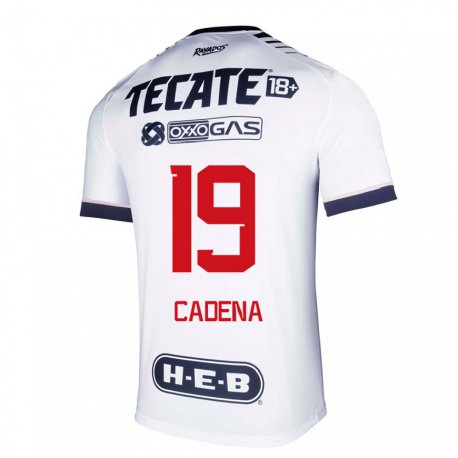 Kandiny Hombre Camiseta Mariana Cadena #19 Espacio En Blanco 1ª Equipación 2022/23 La Camisa Chile