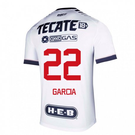 Kandiny Hombre Camiseta Diana Garcia #22 Espacio en Blanco 1ª Equipación 2022/23 La Camisa Chile