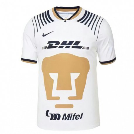 Kandiny Hombre Camiseta Carlos Gutierrez #11 Mezclilla Blanca 1ª Equipación 2022/23 La Camisa Chile