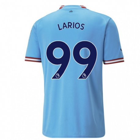Kandiny Hombre Camiseta Juan Larios #99 Azul Rojo 1ª Equipación 2022/23 La Camisa Chile