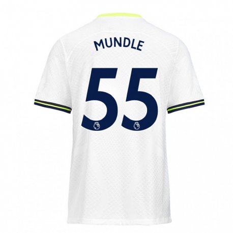 Kandiny Hombre Camiseta Romaine Mundle #55 Blanco Verde 1ª Equipación 2022/23 La Camisa Chile