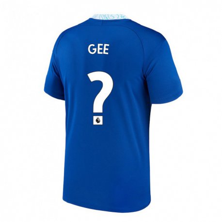 Kandiny Hombre Camiseta Billy Gee #0 Azul Oscuro 1ª Equipación 2022/23 La Camisa Chile