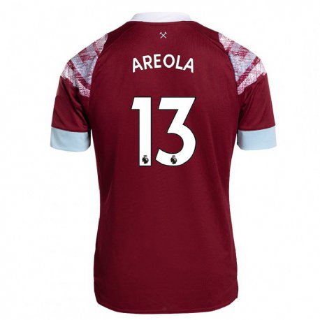 Kandiny Hombre Camiseta Alphonse Areola #13 Burdeos 1ª Equipación 2022/23 La Camisa Chile