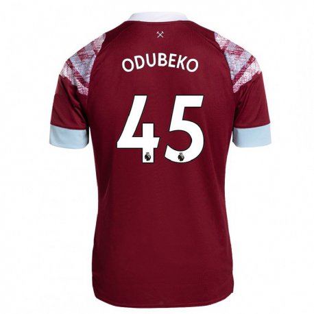 Kandiny Hombre Camiseta Mipo Odubeko #45 Burdeos 1ª Equipación 2022/23 La Camisa Chile