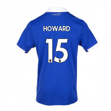 Kandiny Hombre Camiseta Sophie Howard #15 Azul Blanco 1ª Equipación 2022/23 La Camisa Chile
