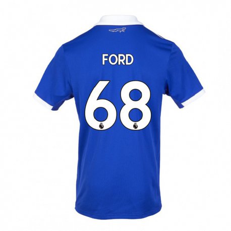 Kandiny Hombre Camiseta Harvey Godsmark Ford #68 Azul Blanco 1ª Equipación 2022/23 La Camisa Chile