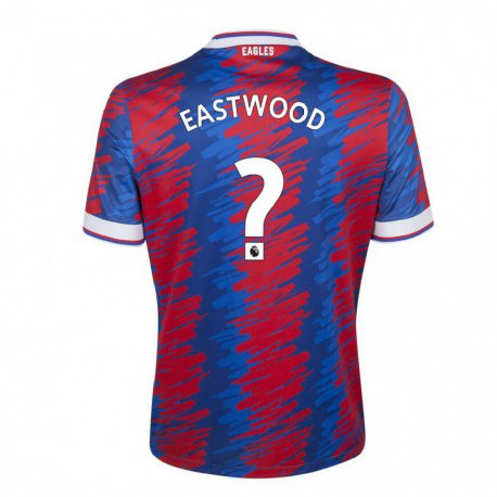 Kandiny Hombre Camiseta William Eastwood #0 Rojo Azul 1ª Equipación 2022/23 La Camisa Chile
