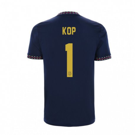 Kandiny Hombre Camiseta Lize Kop #1 Azul Oscuro 2ª Equipación 2022/23 La Camisa Chile