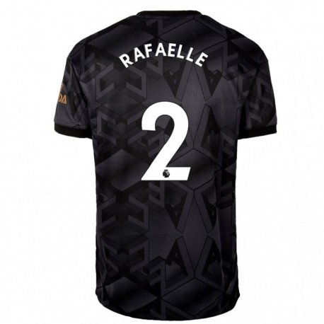 Kandiny Hombre Camiseta Rafaelle Souza #2 Gris Oscuro 2ª Equipación 2022/23 La Camisa Chile