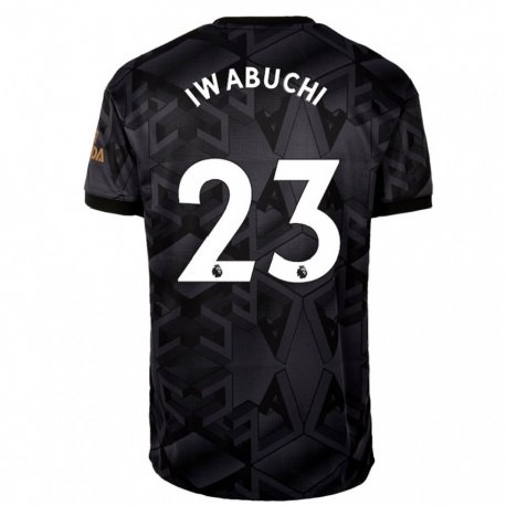 Kandiny Hombre Camiseta Mana Iwabuchi #23 Gris Oscuro 2ª Equipación 2022/23 La Camisa Chile