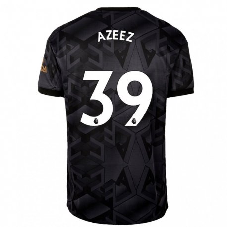 Kandiny Hombre Camiseta Miguel Azeez #39 Gris Oscuro 2ª Equipación 2022/23 La Camisa Chile