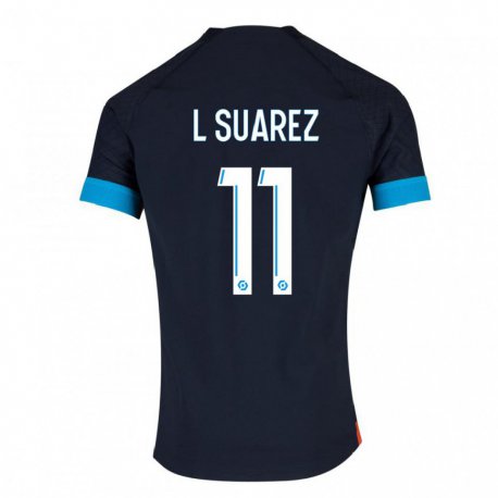 Kandiny Hombre Camiseta Luis Suarez #11 Olímpico Negro 2ª Equipación 2022/23 La Camisa Chile