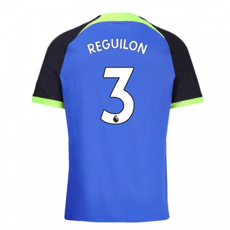 Kandiny Hombre Camiseta Sergio Reguilon #3 Azul Verde 2ª Equipación 2022/23 La Camisa Chile