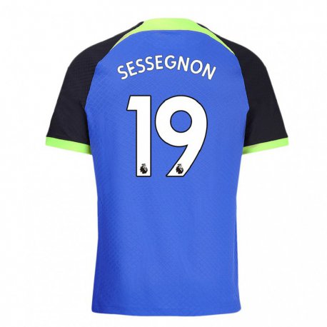 Kandiny Hombre Camiseta Ryan Sessegnon #19 Azul Verde 2ª Equipación 2022/23 La Camisa Chile