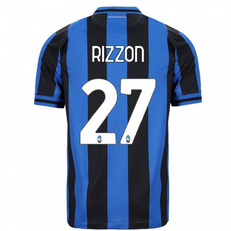 Kandiny Mujer Camiseta Giulia Rizzon #27 Azul Negro 1ª Equipación 2022/23 La Camisa Chile