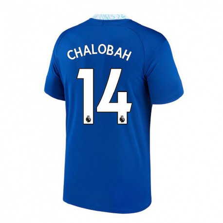 Kandiny Mujer Camiseta Trevoh Chalobah #14 Azul Oscuro 1ª Equipación 2022/23 La Camisa Chile