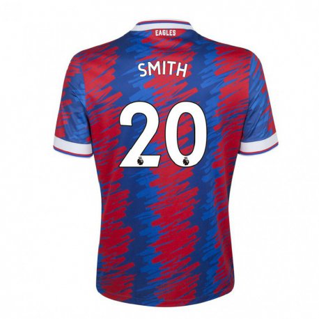Kandiny Mujer Camiseta Hope Smith #20 Rojo Azul 1ª Equipación 2022/23 La Camisa Chile