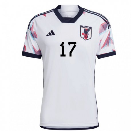 Kandiny Niño Camiseta Japón Ao Tanaka #17 Blanco 2ª Equipación 22-24 La Camisa Chile