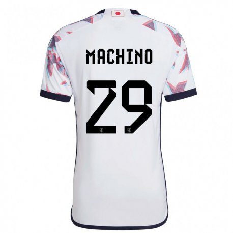 Kandiny Niño Camiseta Japón Shuto Machino #29 Blanco 2ª Equipación 22-24 La Camisa Chile
