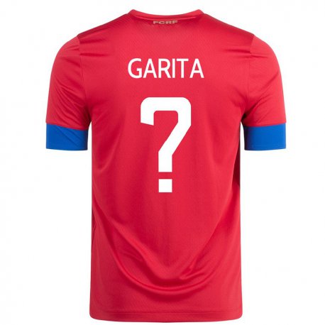 Kandiny Niño Camiseta Costa Rica Emmanuel Garita #0 Rojo 1ª Equipación 22-24 La Camisa Chile