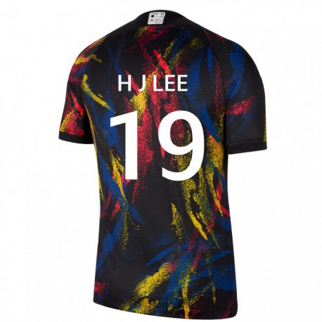 Kandiny Niño Camiseta Corea Del Sur Lee Hyun Jun #19 Multicolor 2ª Equipación 22-24 La Camisa Chile