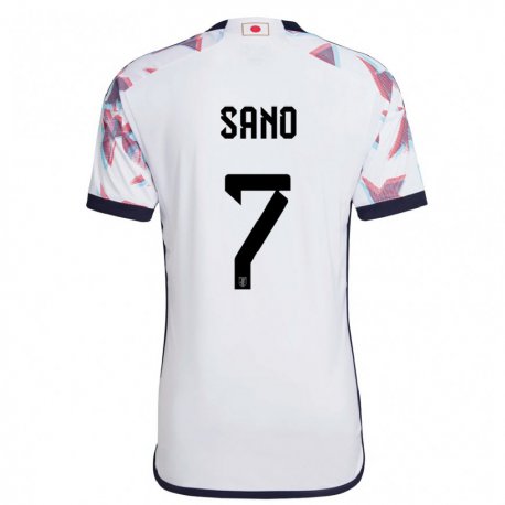 Kandiny Niño Camiseta Japón Kodai Sano #7 Blanco 2ª Equipación 22-24 La Camisa Chile