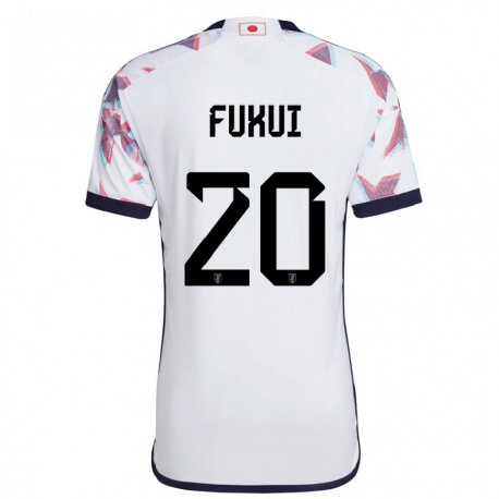 Kandiny Niño Camiseta Japón Taichi Fukui #20 Blanco 2ª Equipación 22-24 La Camisa Chile