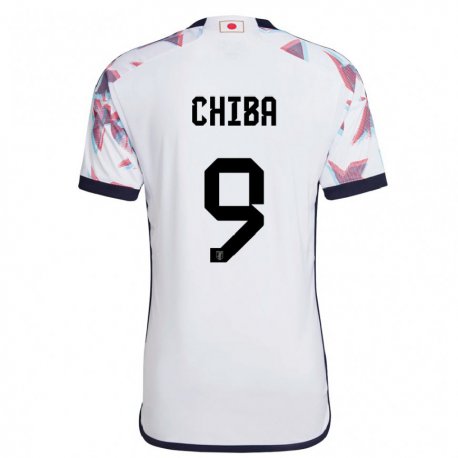 Kandiny Mujer Camiseta Japón Kanta Chiba #9 Blanco 2ª Equipación 22-24 La Camisa Chile