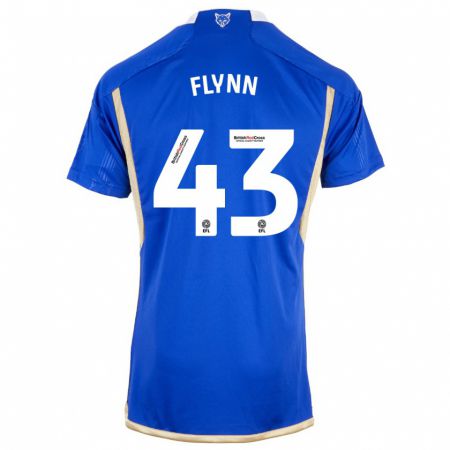 Kandiny Niño Camiseta Shane Flynn #43 Azul 1ª Equipación 2023/24 La Camisa Chile