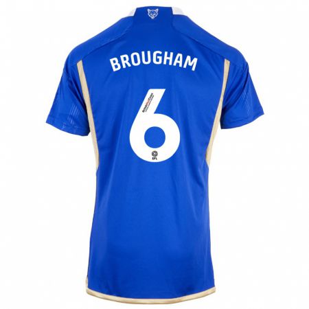 Kandiny Niño Camiseta Georgia Brougham #6 Azul 1ª Equipación 2023/24 La Camisa Chile