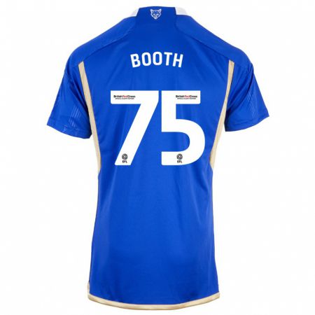 Kandiny Niño Camiseta Zach Booth #75 Azul 1ª Equipación 2023/24 La Camisa Chile