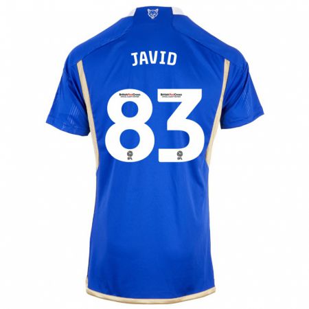 Kandiny Niño Camiseta Abdullah Javid #83 Azul 1ª Equipación 2023/24 La Camisa Chile