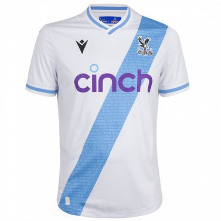 Kandiny Niño Camiseta Rob Holding #0 Blanco 2ª Equipación 2023/24 La Camisa Chile