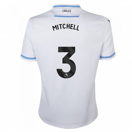 Kandiny Niño Camiseta Tyrick Mitchell #3 Blanco 2ª Equipación 2023/24 La Camisa Chile