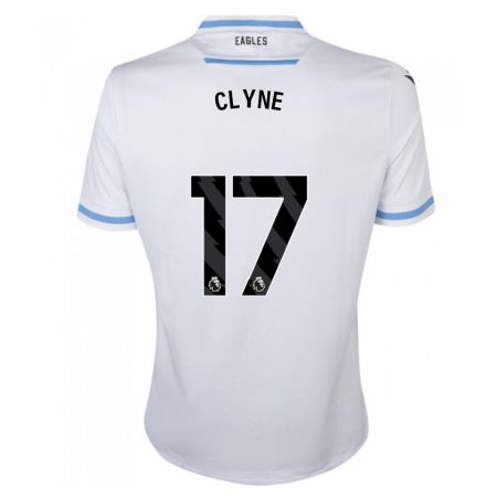 Kandiny Niño Camiseta Nathaniel Clyne #17 Blanco 2ª Equipación 2023/24 La Camisa Chile