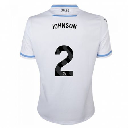 Kandiny Niño Camiseta Annabel Johnson #2 Blanco 2ª Equipación 2023/24 La Camisa Chile