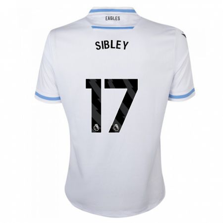 Kandiny Niño Camiseta Isabella Sibley #17 Blanco 2ª Equipación 2023/24 La Camisa Chile