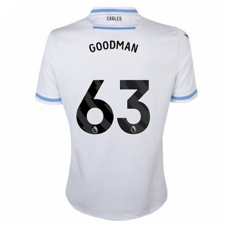 Kandiny Niño Camiseta Owen Goodman #63 Blanco 2ª Equipación 2023/24 La Camisa Chile