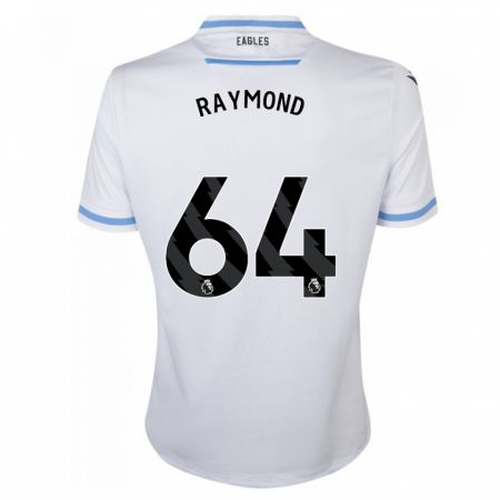 Kandiny Niño Camiseta Jadan Raymond #64 Blanco 2ª Equipación 2023/24 La Camisa Chile