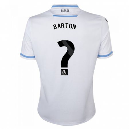 Kandiny Niño Camiseta Kalani Barton #0 Blanco 2ª Equipación 2023/24 La Camisa Chile
