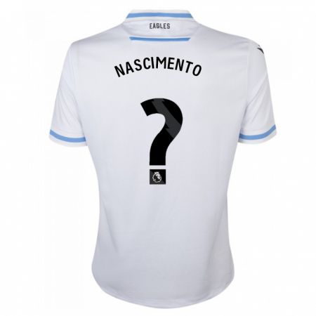Kandiny Niño Camiseta Adler Nascimento #0 Blanco 2ª Equipación 2023/24 La Camisa Chile