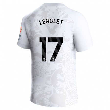 Kandiny Niño Camiseta Clément Lenglet #17 Blanco 2ª Equipación 2023/24 La Camisa Chile