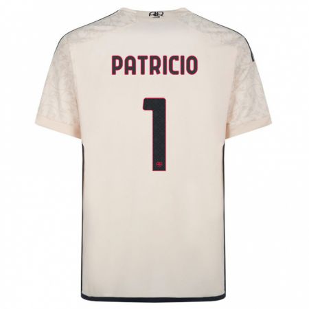 Kandiny Niño Camiseta Rui Patrício #1 Blanquecino 2ª Equipación 2023/24 La Camisa Chile